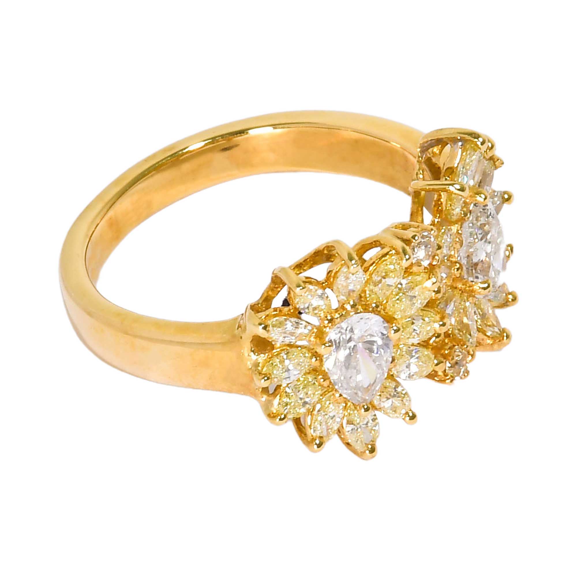 Ouzounian Jewelry Floral Diamond Ring | Fine Jewellery | Rings | Women | Women Rings | Womens Ouzounian Jewelry Floral Diamond Ring | Fine Jewellery | Rings | Women | Women Rings | Womens