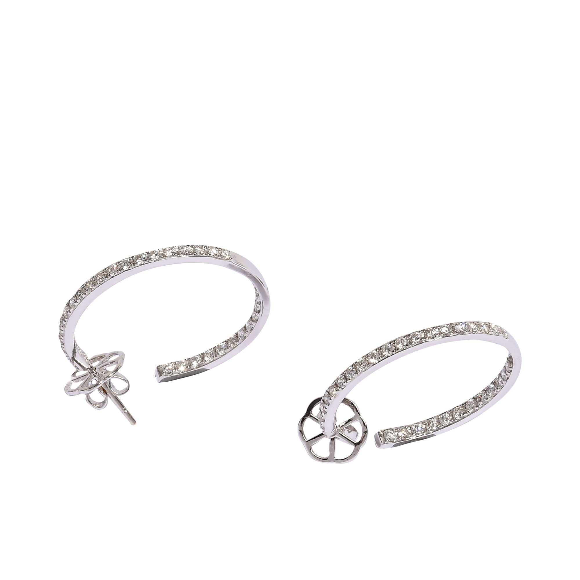 Ouzounian Jewelry Diamond Hoop Earrings | Earring | Earrings | Fine Jewellery | Women | Women Earrings | Womens Ouzounian Jewelry Diamond Hoop Earrings | Earring | Earrings | Fine Jewellery | Women | Women Earrings | Womens