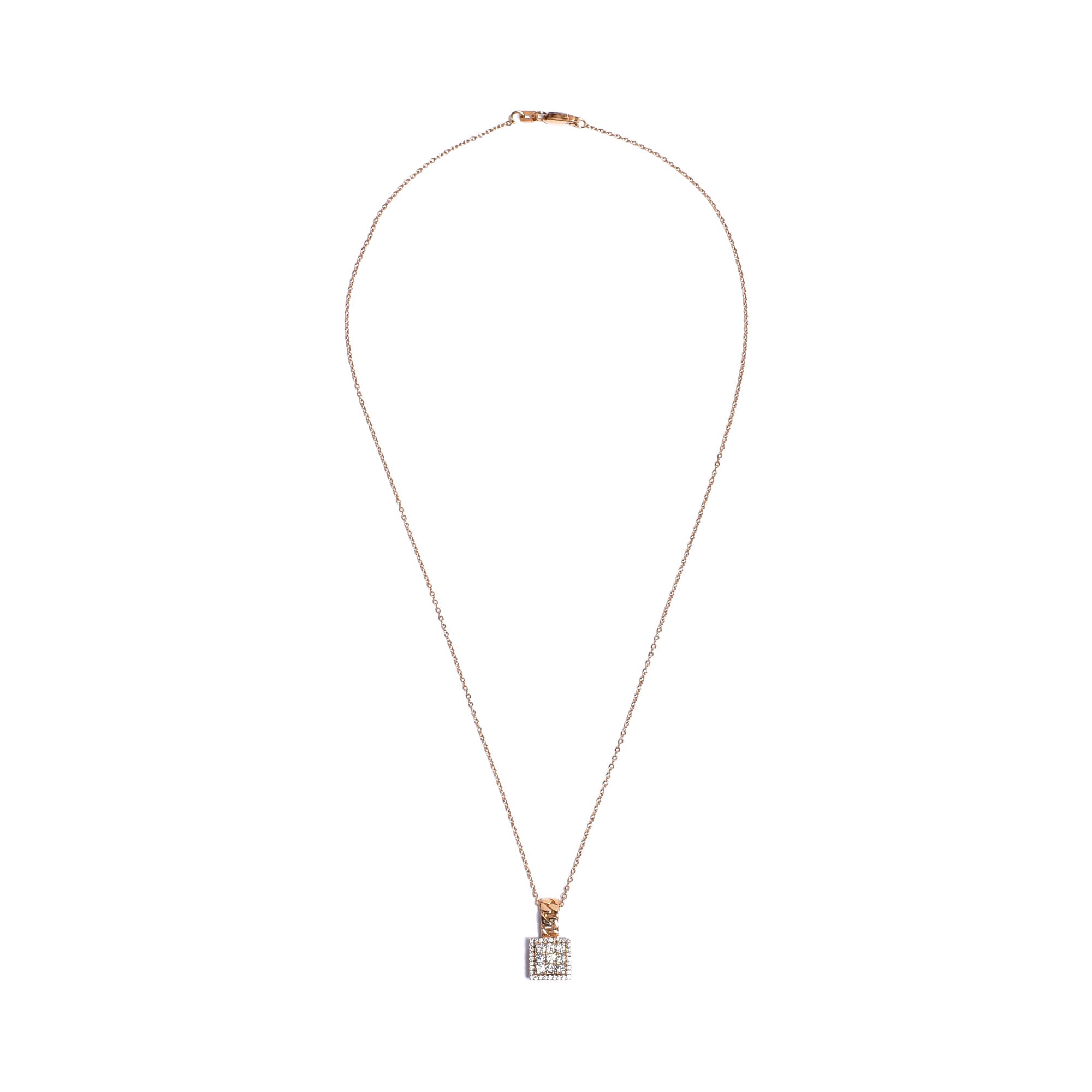 Ouzounian Jewelry Diamond Square Pendant Necklace | Fine Jewellery | Necklace With Pendant | Women | Women Necklaces | Womens Ouzounian Jewelry Diamond Square Pendant Necklace | Fine Jewellery | Necklace With Pendant | Women | Women Necklaces | Womens