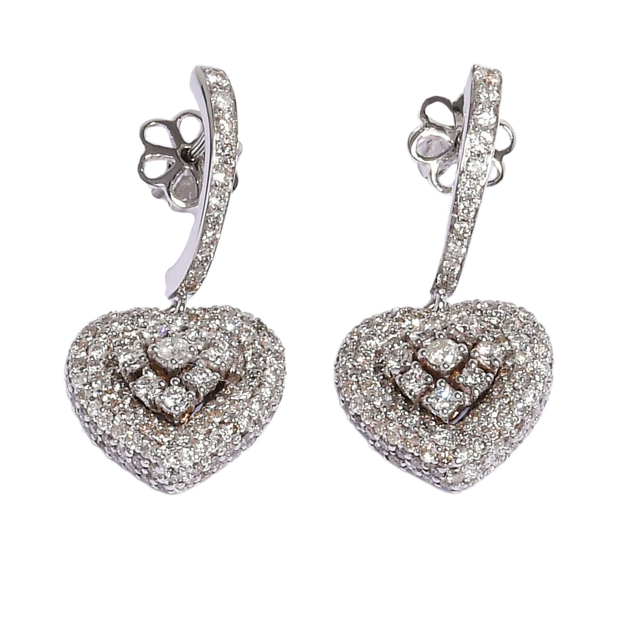 Ouzounian Jewelry Heart-Shaped Diamond Drop Earrings | Earring | Earrings | Fine Jewellery | Women | Women Earrings | Womens Ouzounian Jewelry Heart-Shaped Diamond Drop Earrings | Earring | Earrings | Fine Jewellery | Women | Women Earrings | Womens