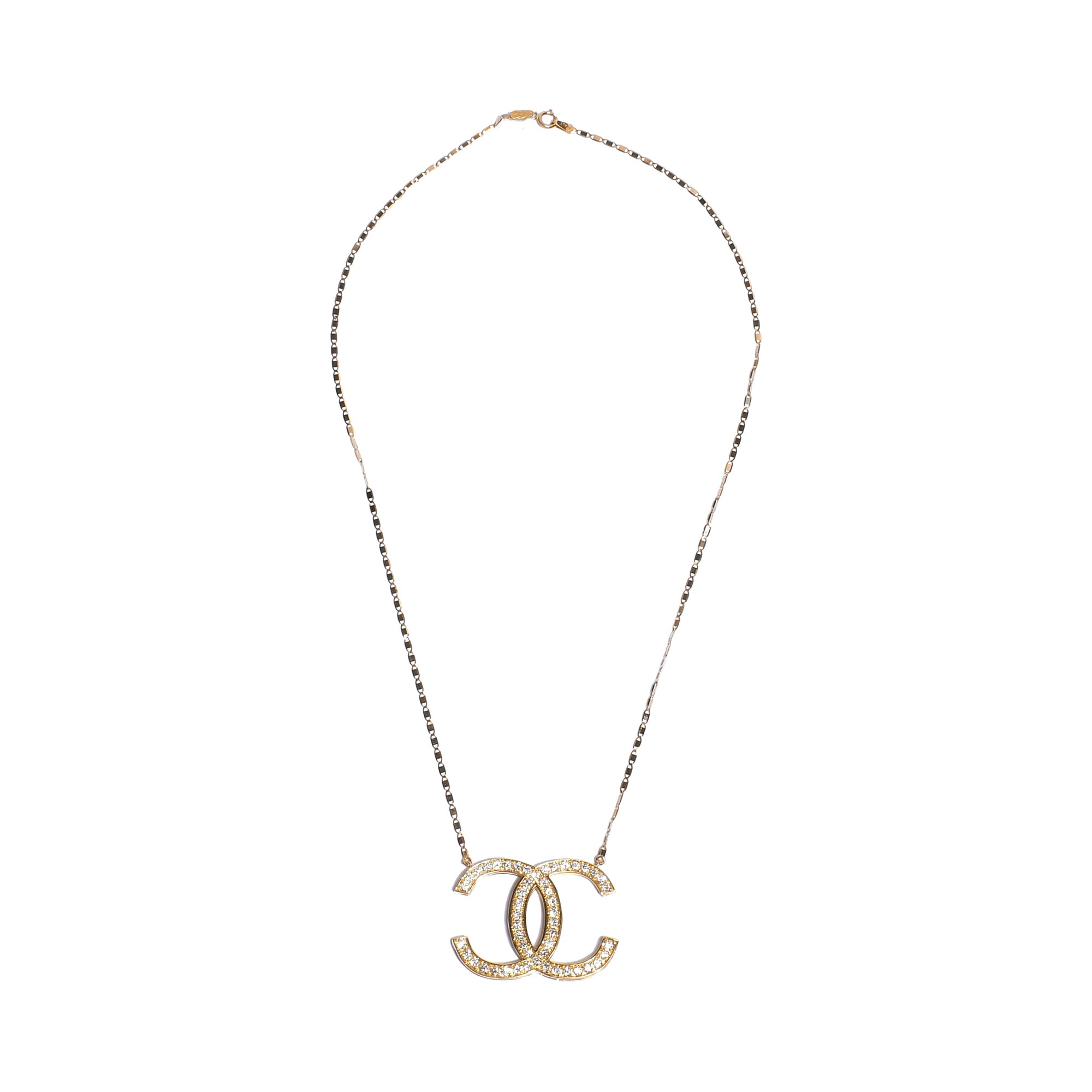 Ouzounian Jewelry Diamond-Encrusted CC Pendant Necklace | Fine Jewellery | Necklace | Necklace With Pendant | Winter 2024 | Women | Women Necklaces | Womens Ouzounian Jewelry Diamond-Encrusted CC Pendant Necklace | Fine Jewellery | Necklace | Necklace With Pendant | Winter 2024 | Women | Women Necklaces | Womens