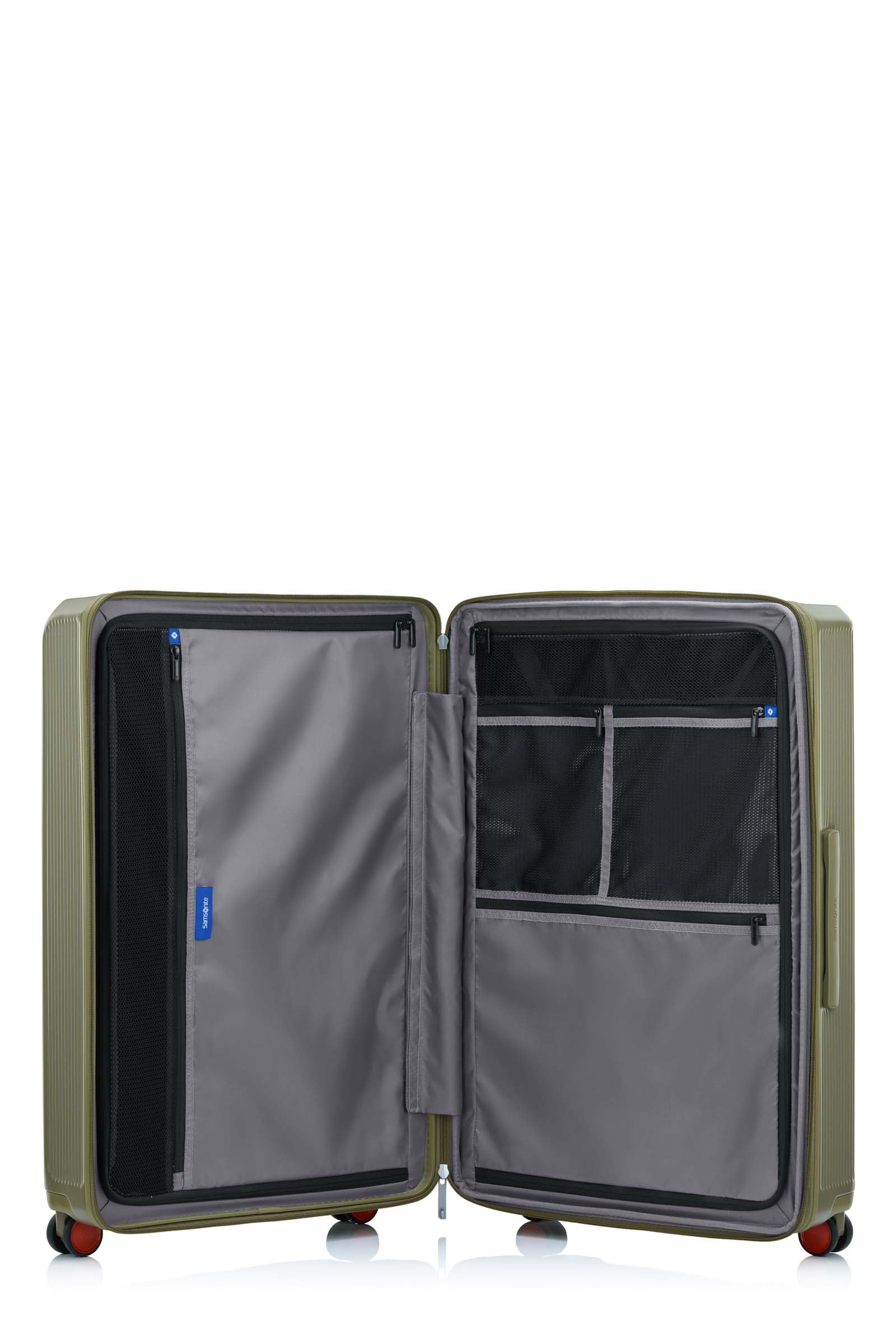 Samsonite Voypod Spinner Olive Hard Luggage