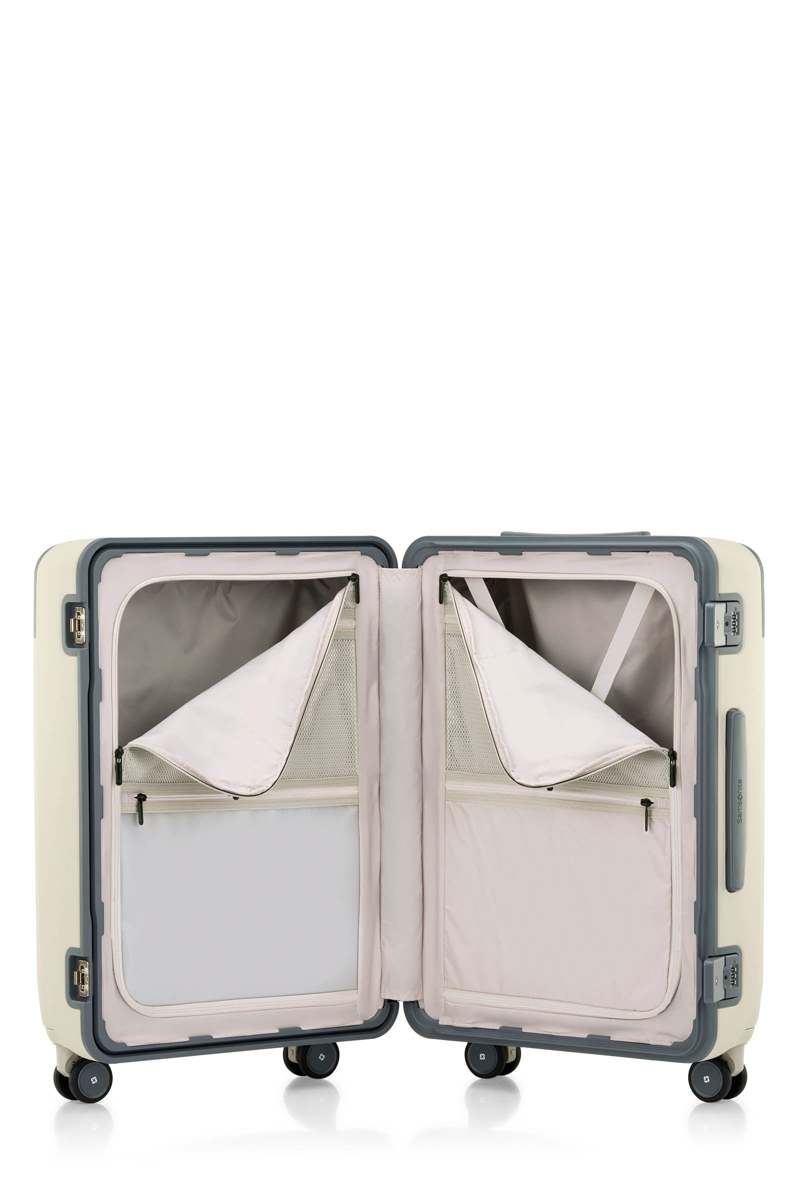 Samsonite Evox Spinner Beige Hard Luggage