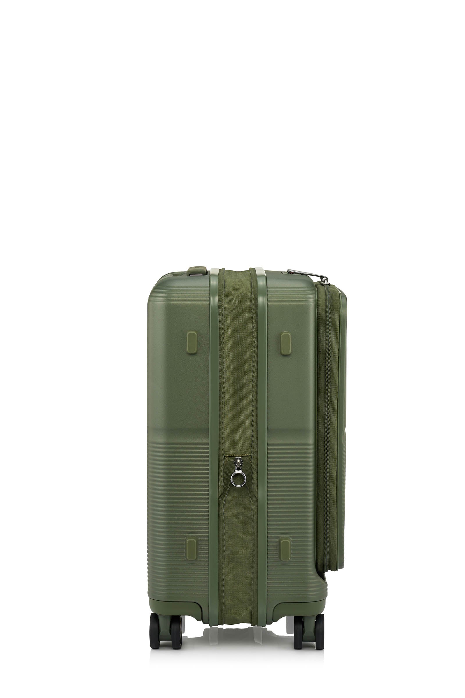 Samsonite Flatform Spinner Metallic Green Hard Luggage