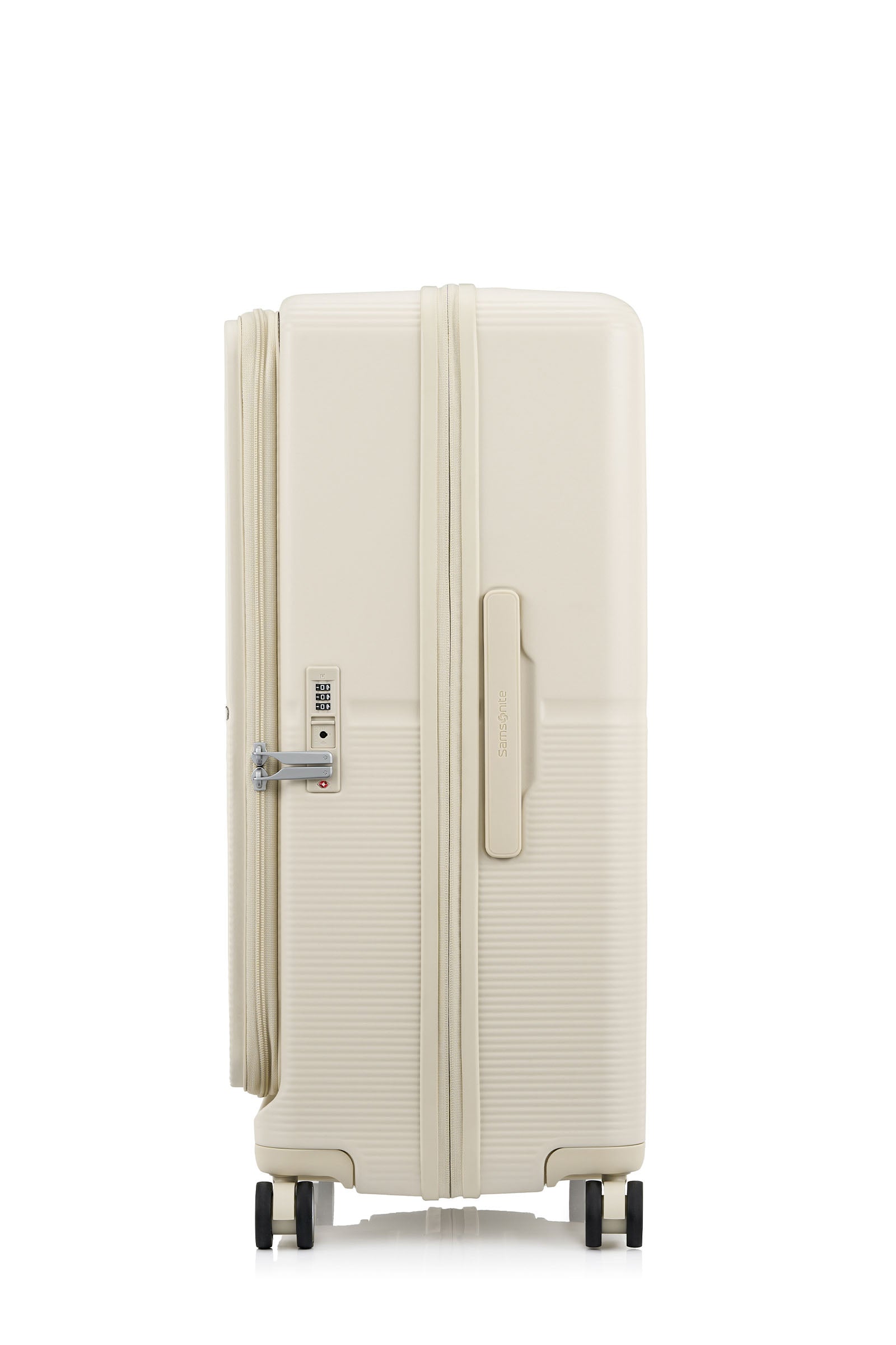 Samsonite Flatform Spinner Ivory Hard Luggage