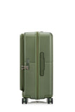Samsonite Flatform Spinner Metallic Green Hard Luggage