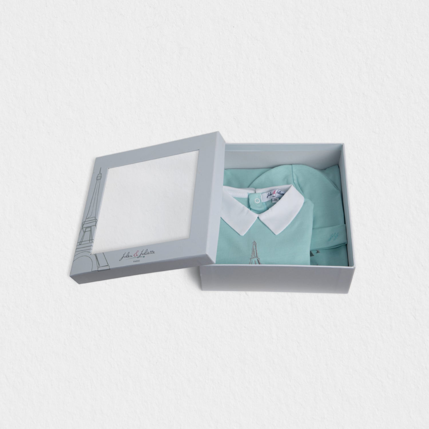 Jules & Juliette Paris PARIS Baby Turquoise Gift Set of 3 pcs, Pyjama & Blanket & Hat | GCC | New Born | New Born Boy (0M - 9M) | New Born Boy Sets | New Born Sets | Sets Jules & Juliette Paris PARIS Baby Turquoise Gift Set of 3 pcs, Pyjama & Blanket & Hat | GCC | New Born | New Born Boy (0M - 9M) | New Born Boy Sets | New Born Sets | Sets