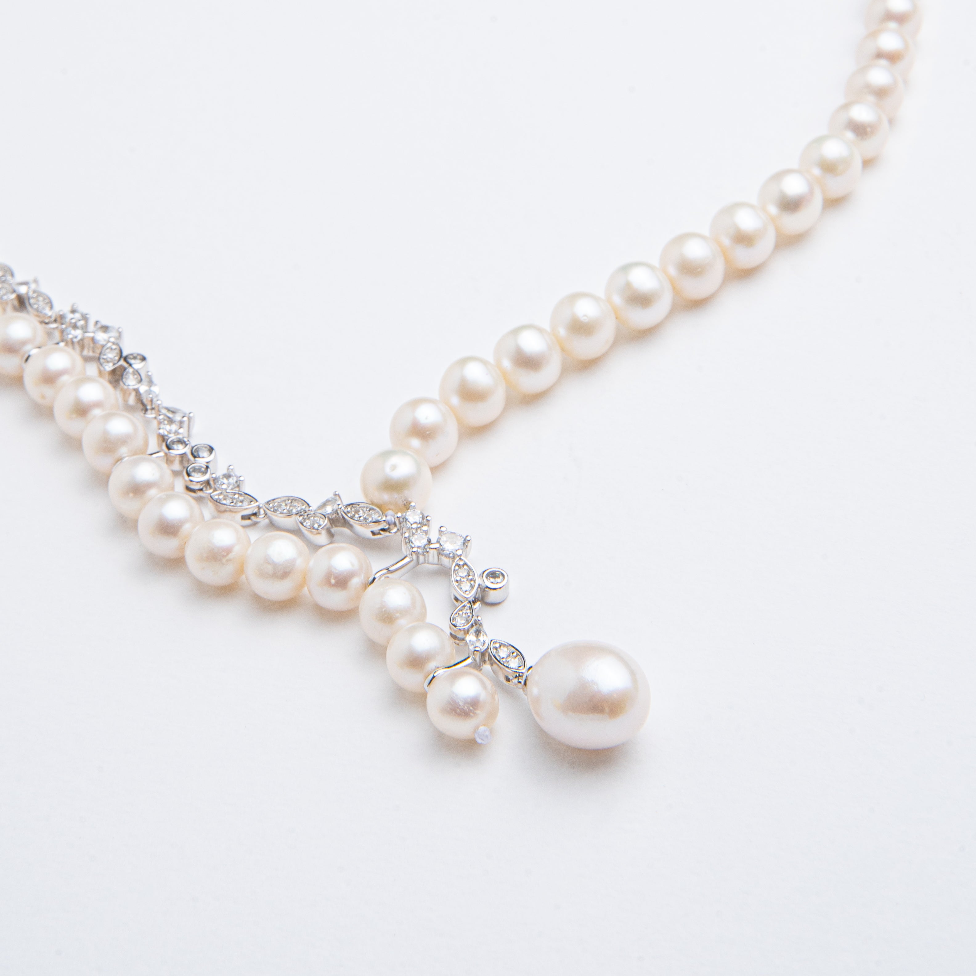 Bronzallure Cultured Freshwater Pearl White   One Size