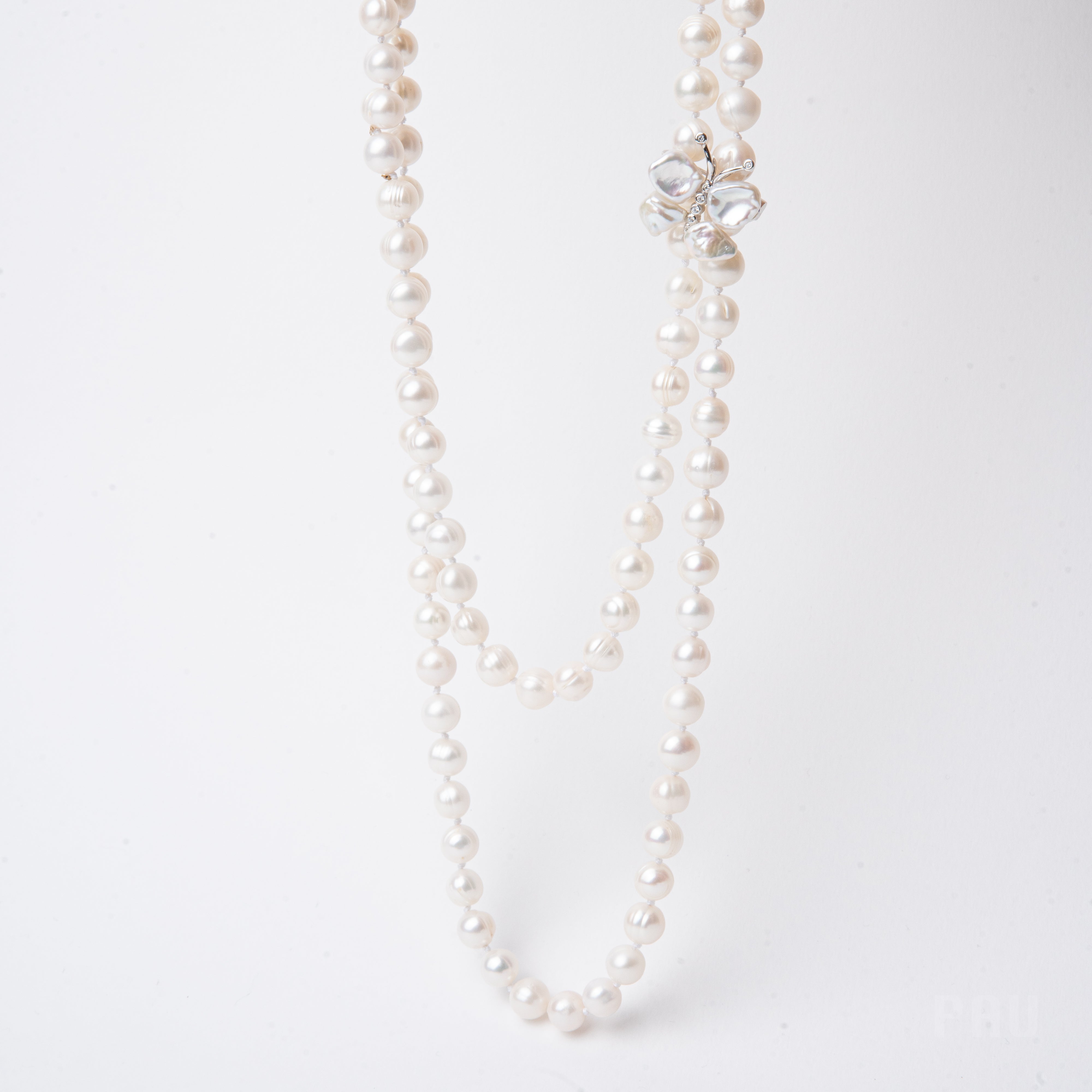 Bronzallure Cultured Freshwater Pearl White   One Size
