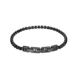 Police Flash Gents Flash Black Bracelet