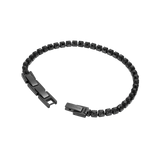 Police Flash Gents Flash Black Bracelet