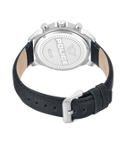 Police Rangy Metaverse Gents Grey Dial Grey Leather Strap Watch