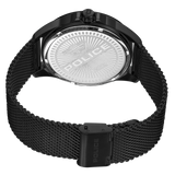 Police Barwara Gents Blue Dial Black Mesh Bracelet Watch