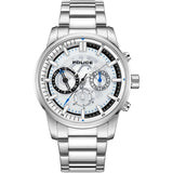 Police Greenlane Men's Silver Stainless Steel Watch