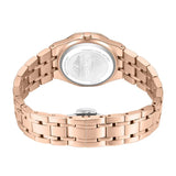 Police Moonlight Ladies Rose Gold-Plated Watch with White Mother-of-Pearl Dial