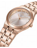 Police Allure Ladies Full Rose Gold-Tone Watch