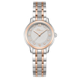 Police Charm Ladies Grey Dial Two-Tone Stainless Steel Watch