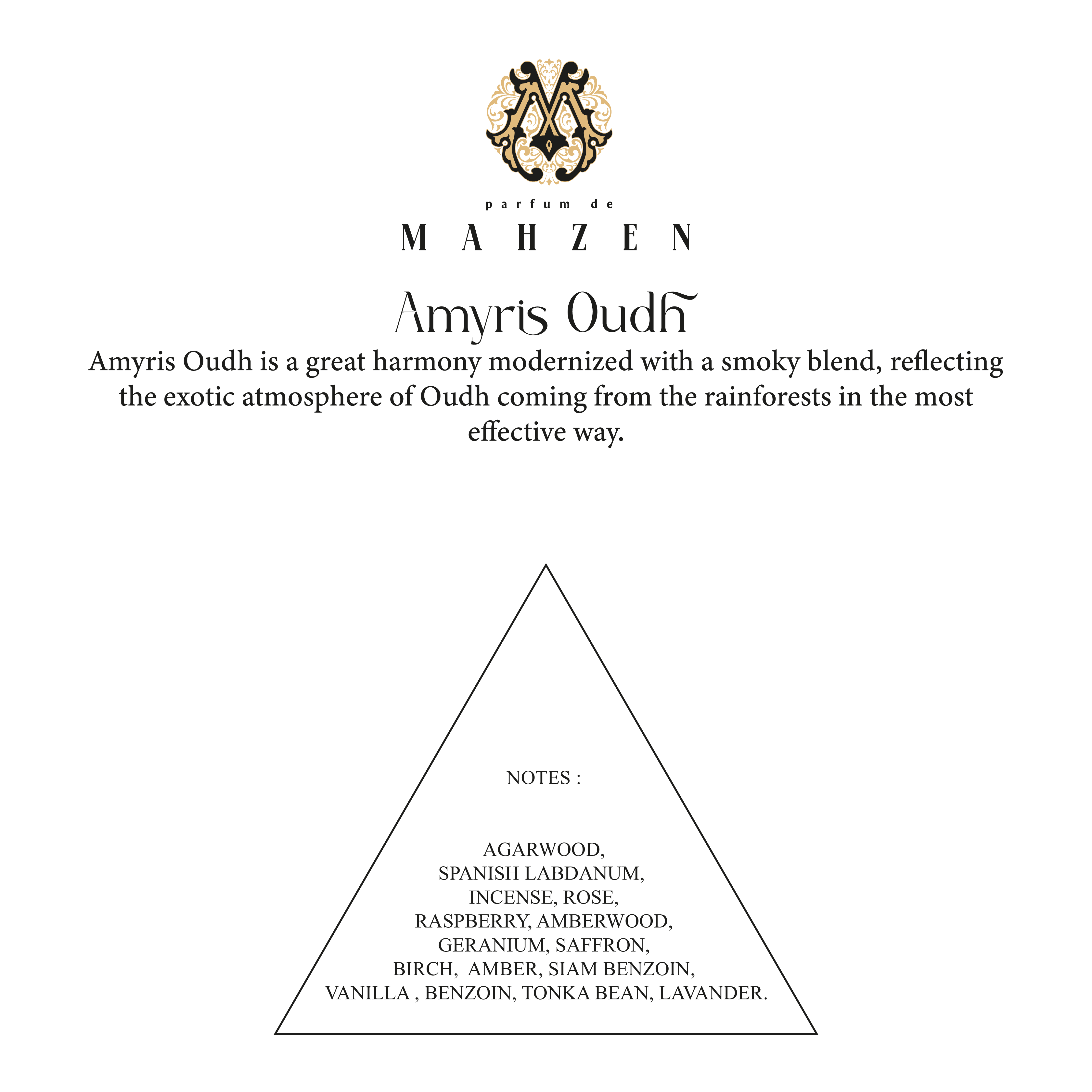 No product is visible in this image. The image displays text and a brand logo.