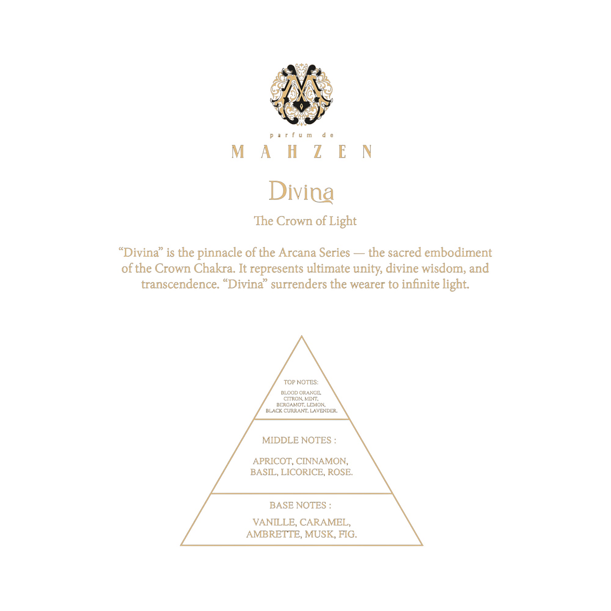 The product, '259677 Parfum De Mahzen Divina Extrait De Parfum 100ml', is not visible in this image.