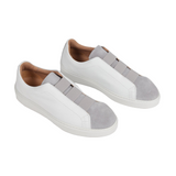 Prestige Gents Triple Stitches Grain and Velour Sneakers