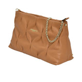 Piumelli Women's BIBI M Dollaro Leather Polyester Lining Shoulder Bag