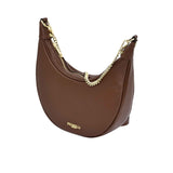 Piumelli Women's CONELIE M Dollaro Leather Polyester Lining Shoulder Bag