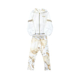 Alviero Martini Kids Girl's Cream Jogging Suit