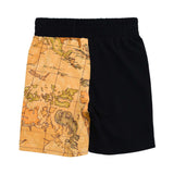 Alviero Martini Kids Boy's Black Geo Set T-Shirt & Bermuda