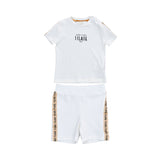 Alviero Martini Kids Baby Boy's Cream Set T-Shirt & Bermuda