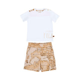 Alviero Martini Kids Boy's Set of T-Shirt & Bermuda