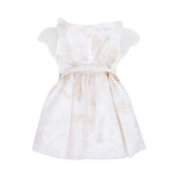 Alviero Martini Kids Girl's White & Beige Dress