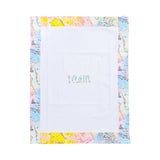 Alviero Martini Kids New Born Geo Rainbow Blanket, One Size