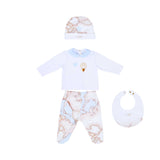 Alviero Martini Kids New Born Sleepsuit Set