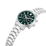 Police Rangy Gents Green Dial Stainless Steel Watch Watch