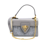 Orlandi Valentino Women's Grey Hand Bag