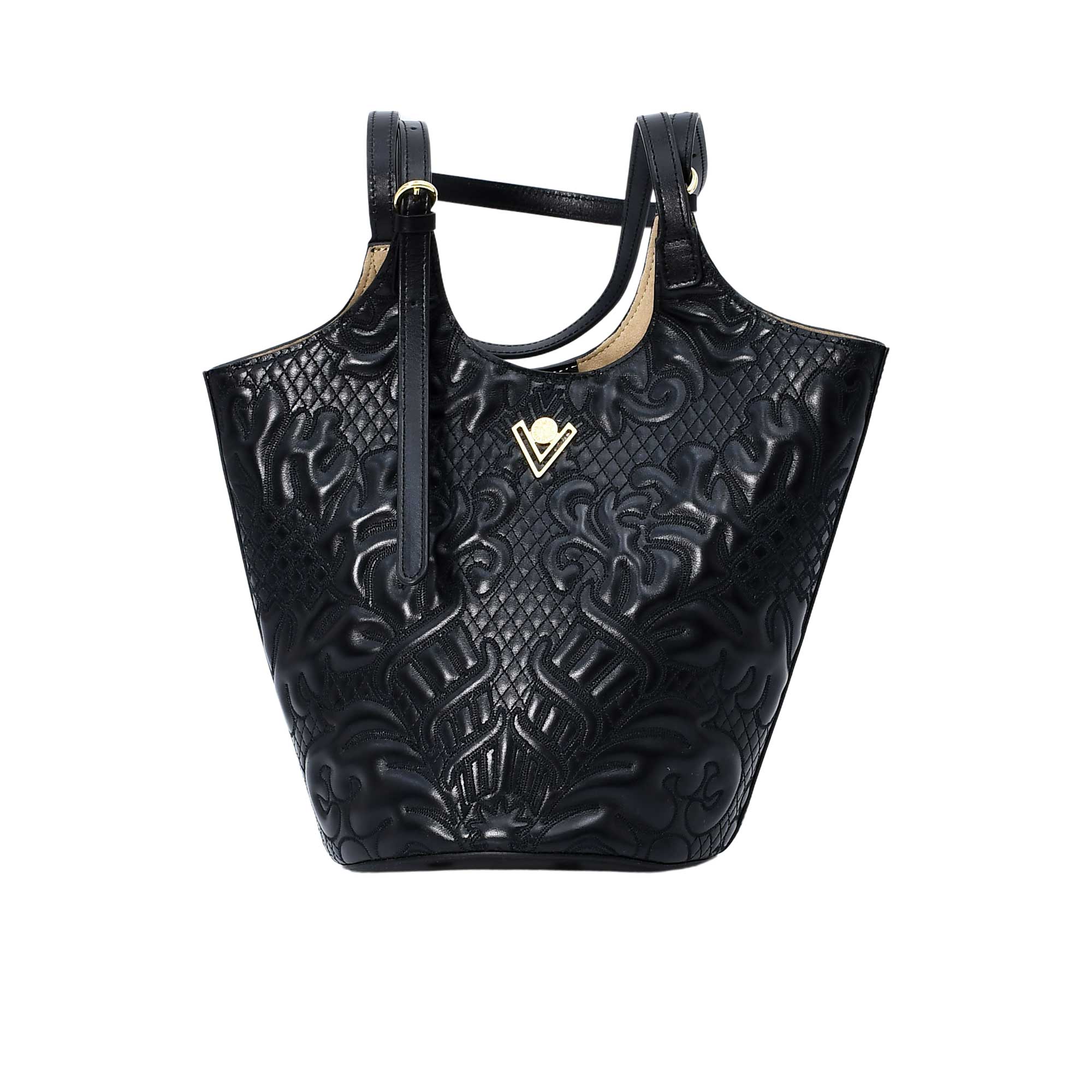 Orlandi Valentino Women's Soraya Leather Hand Bag | Bag | Bags | departure-to-desk | GCC | Handbag | Handbags | new-season-2025 | Spring Festival | Women | Women All Bags | Womens