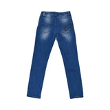 Philipp Plein Kids Girl's Denim Blue Jeans