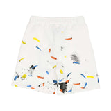 Philipp Plein Kids Boy's Paint Splatter T-Shirt and Shorts Set