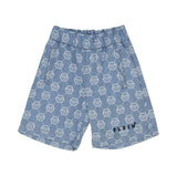 Philipp Plein Kids Boy's Logo Monogram Shirt and Shorts Set