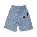 Philipp Plein Kids Boy's Logo Monogram Shirt and Shorts Set