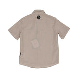 Philipp Plein Kids Boy's Linen Shirt and Shorts Set