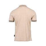 Philipp Plein Gents Polo Shirt with Logo And Striped Cuffs