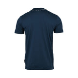 Philipp Plein Gents Navy Blue T-Shirt with Metal Studs