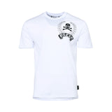 Philipp Plein Gents Crew Neck T-Shirt with Logo Graphic