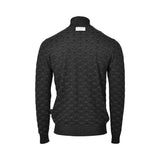 Philipp Plein Men’s Logo Pattern Turtleneck Pullover Sweater