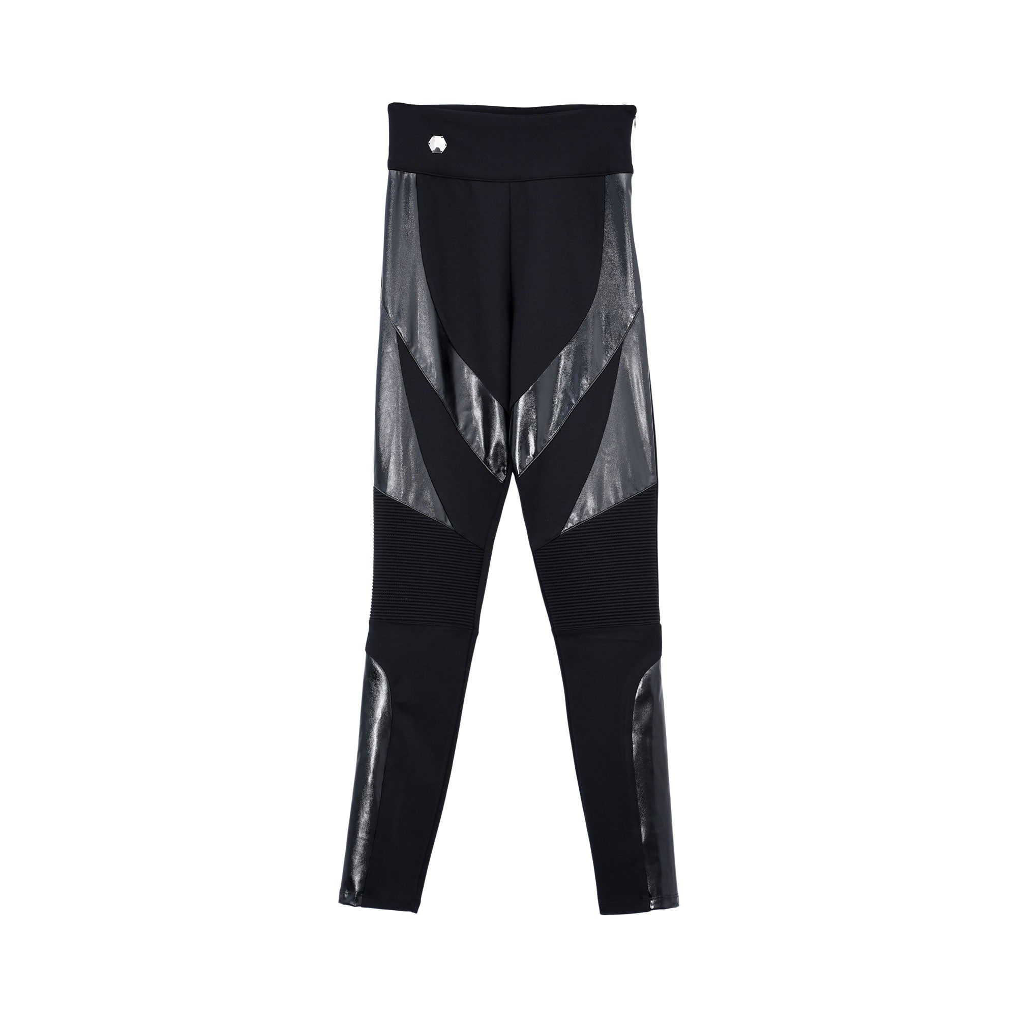 Philipp Plein Women's High-Waist Leggings with Leather-Look Panels | Clothing | GCC | Women | Women All Clothing | Women Pant | Women's Pant | Womens | Womens Fashion Philipp Plein Women's High-Waist Leggings with Leather-Look Panels | Clothing | GCC | Women | Women All Clothing | Women Pant | Women's Pant | Womens | Womens Fashion