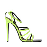 Philipp Plein Women's Leopard Print High-Heel Sandals