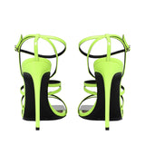 Philipp Plein Women's Leopard Print High-Heel Sandals