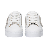 Philipp Plein Women's White Low-Top Sneakers