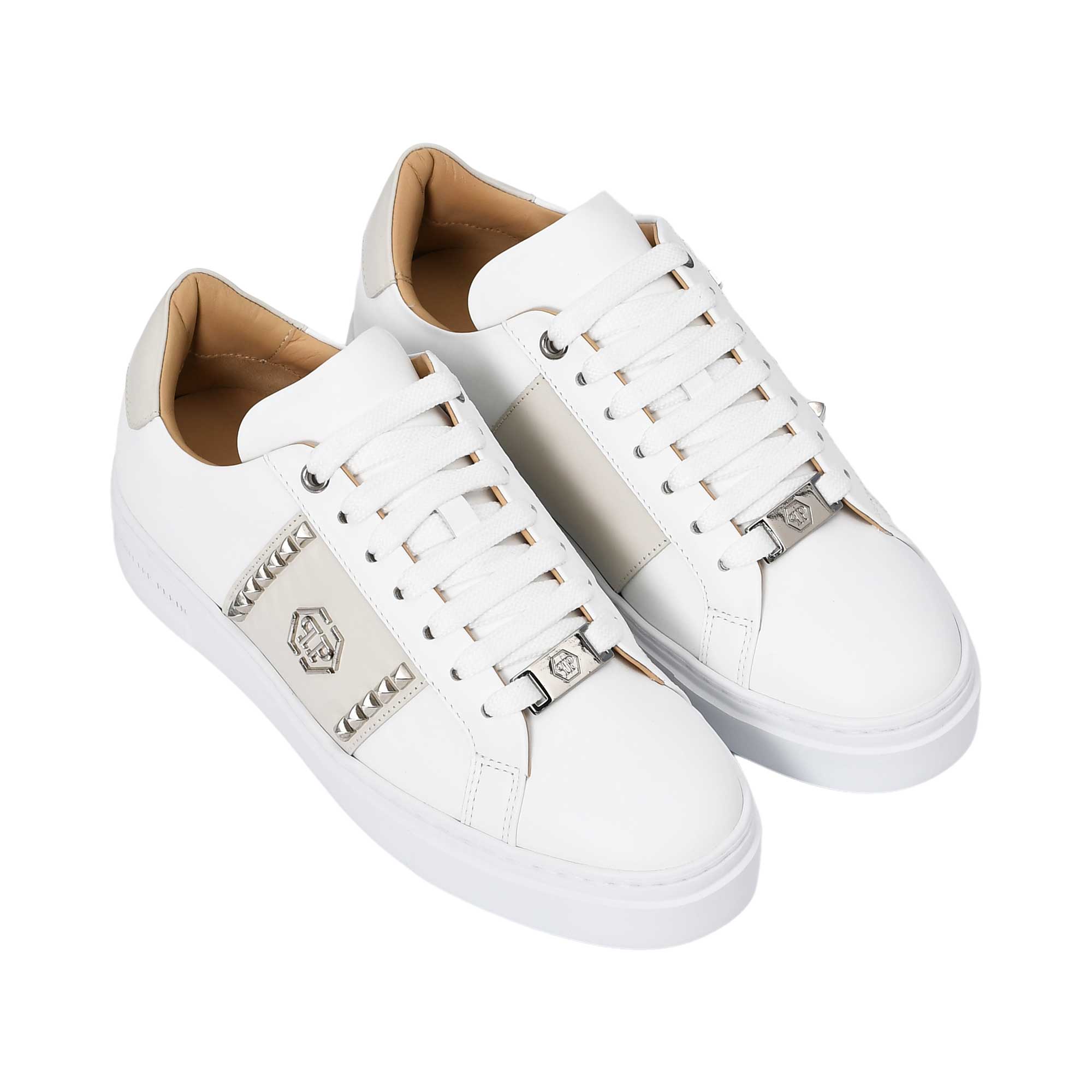 Philipp Plein Women's White Low-Top Sneakers | Shoes | Sneaker | Sneakers | Women | women all shoes | Womens | Womens Fashion Philipp Plein Women's White Low-Top Sneakers | Shoes | Sneaker | Sneakers | Women | women all shoes | Womens | Womens Fashion